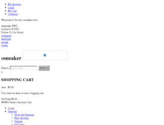 osneaker.com screenshot