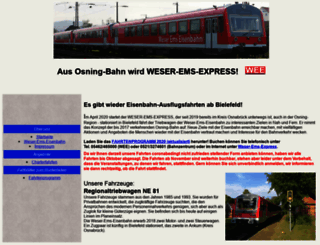 osningbahn.de screenshot