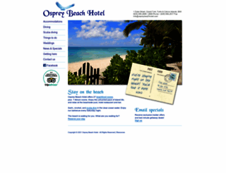 ospreybeachhotel.com screenshot