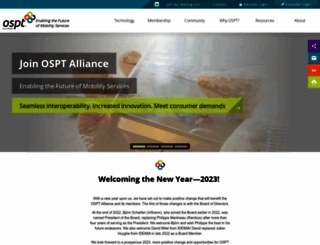 osptalliance.org screenshot