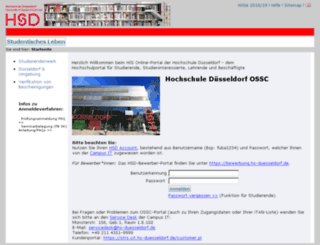 ossc.fh-duesseldorf.de screenshot