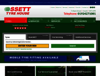 ossetttyrehouse.co.uk screenshot