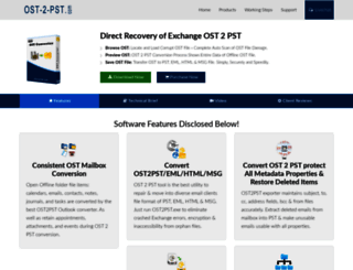 ost-2-pst.com screenshot