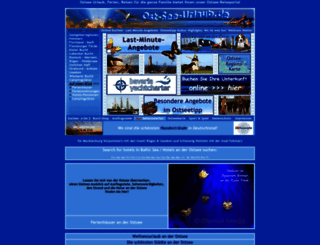 ost-see-urlaub.de screenshot