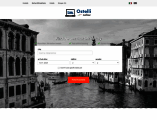 ostellionline.net screenshot