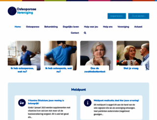 osteoporose.nl screenshot