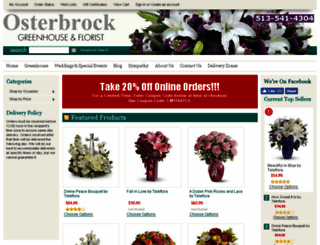 osterbrockflorist.com screenshot
