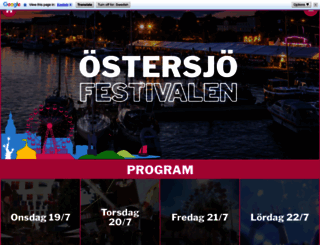 ostersjofestivalen.se screenshot