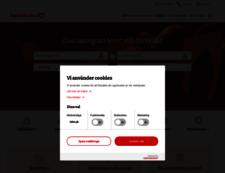 ostgotatrafiken.se screenshot