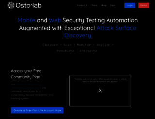 ostorlab.co screenshot