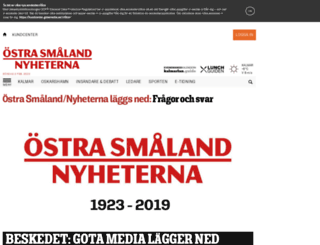 ostrasmaland.se screenshot