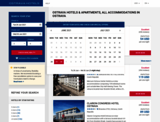 ostrava-hotel.com screenshot