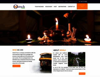 ostrichtours.com screenshot
