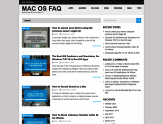 osxfaq.com screenshot