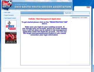 osysa-riskmanagement.sportsaffinity.com screenshot