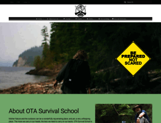 otasurvivalschool.com screenshot