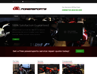 otcpowersports.com screenshot