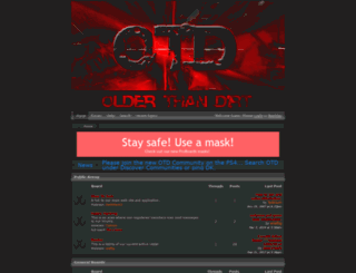 otdclan.proboards.com screenshot