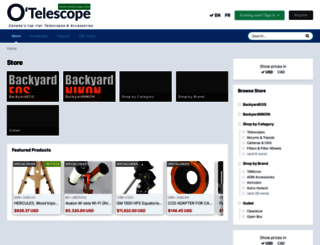 otelescope.com screenshot