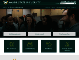 otl.wayne.edu screenshot