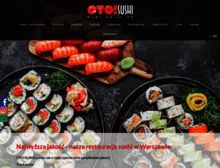 oto-sushi.pl screenshot