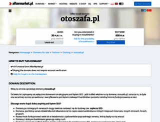 otoszafa.pl screenshot
