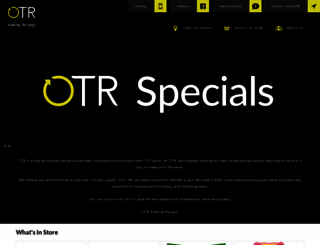 otr.com.au screenshot