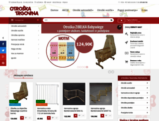 otroska-trgovina.com screenshot