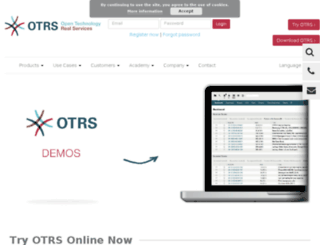 otrs-demo.otrs.com screenshot
