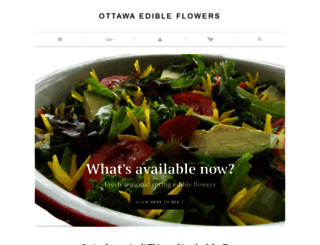 ottawa-edible-flowers.myshopify.com screenshot
