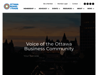 ottawachamber.ca screenshot