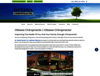 ottawachiropractic.org screenshot