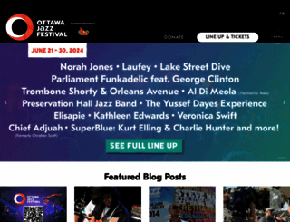 ottawajazzfestival.com screenshot