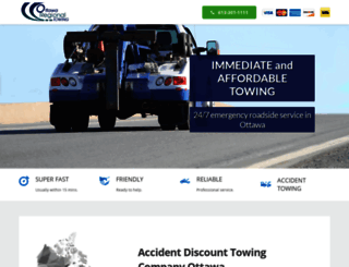 ottawaregionaltowing.com screenshot