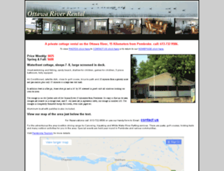 ottawariverrental.com screenshot
