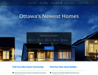 ottawasnewesthomes.com screenshot