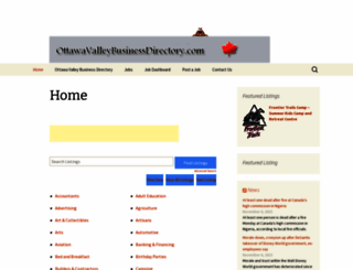 ottawavalleybusinessdirectory.com screenshot