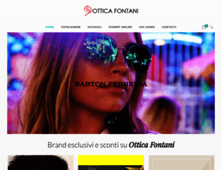 otticafontani.com screenshot