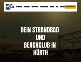 otto-maigler-see.de screenshot