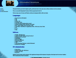 ottomatedsolutions.com screenshot