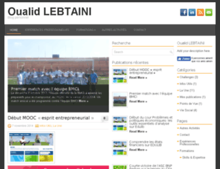 oualid-lebtaini.com screenshot