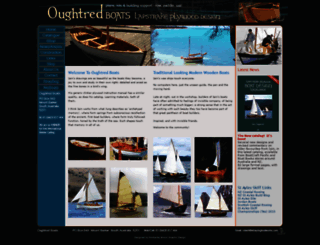 oughtredboats.com screenshot