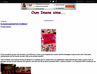 oumimene.aime.over-blog.com screenshot
