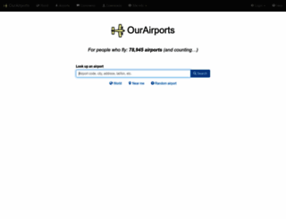 ourairports.com screenshot