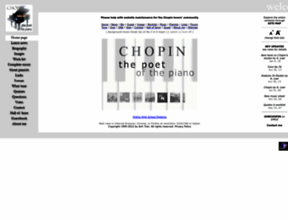 ourchopin.com screenshot