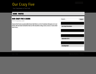 ourcrazyfive.com screenshot