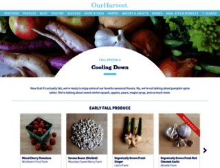 ourharvest.com screenshot