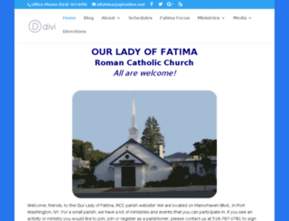 ourladyoffatimapw.org screenshot