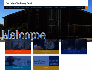 ourladyoftherosary.org.au screenshot