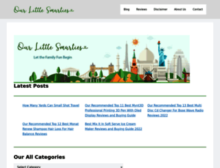 ourlittlesmarties.com screenshot